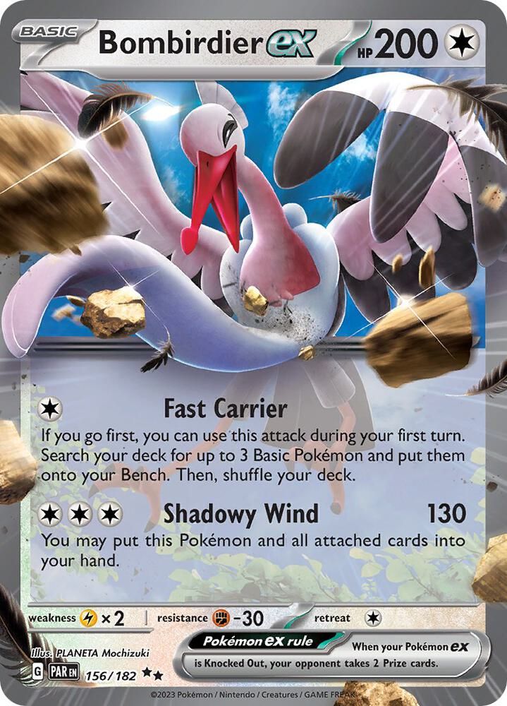 Bombirdier ex - SV04: Paradox Rift Real Time Price Data.