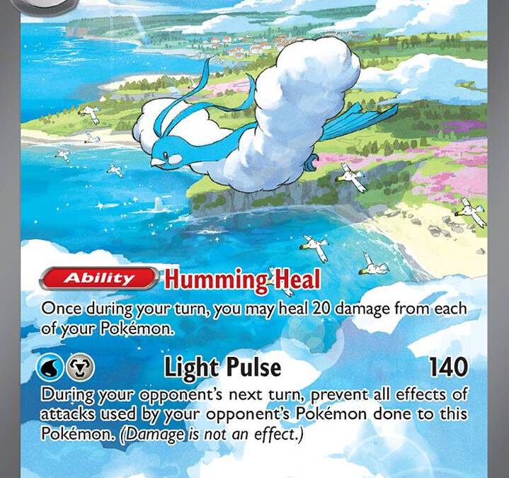 pokemon card altaria Pokemon Card Altaria No.19 Seal Sticker MARUMIYA Nintendo MINT-NM Japa