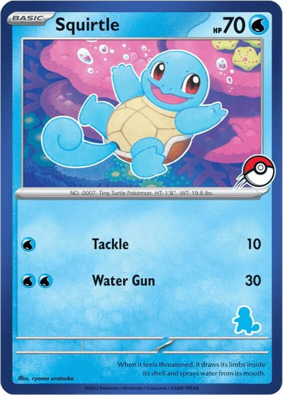 squirtle basic pokemon card value Pokémon Squirtle 151 Alt Art 170/165 – Grail Collectibles AZ main image 0