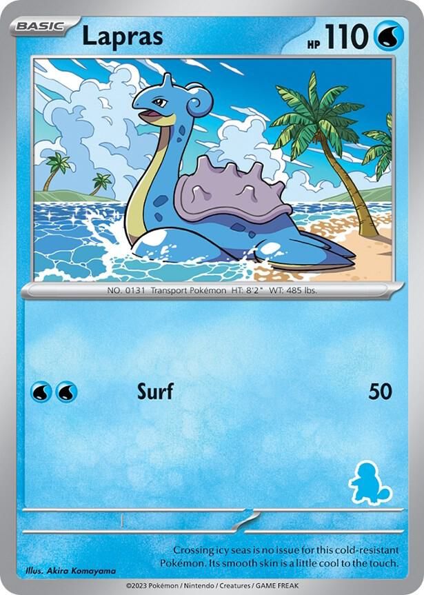 Lapras - My First Battle Real Time Price Data.