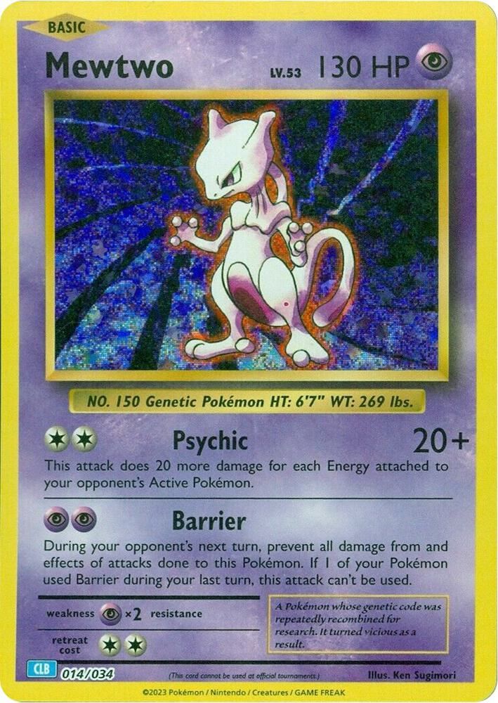 is mewtwo pokemon card rare Pokemon Legends Awakened Holo Rare Card main image 0