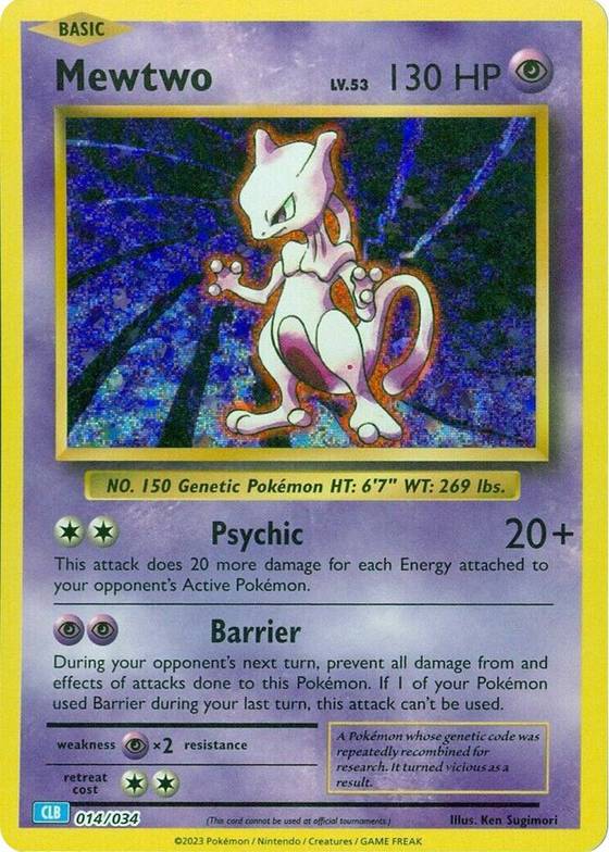 Mewtwo - Trading Card Game Classic Real Time Price Data. Mewtwo - Trading Card Game Classic Real Time Price Data.