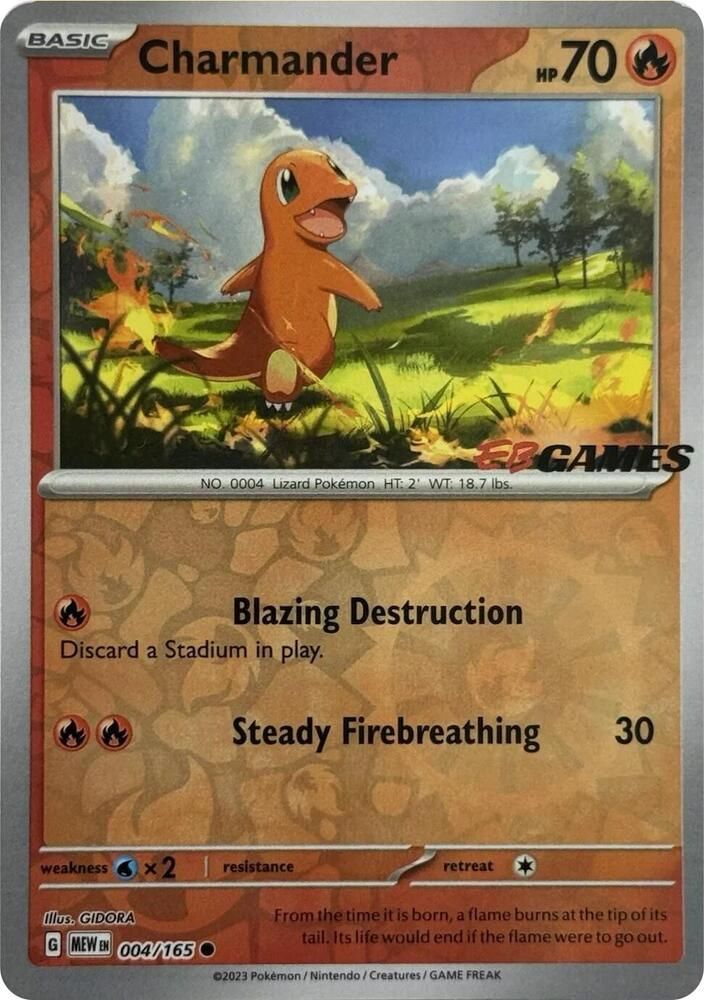 charmander basic pokemon card value 1999 Pokemon Charmander - Unlimited Shadowless main image 0