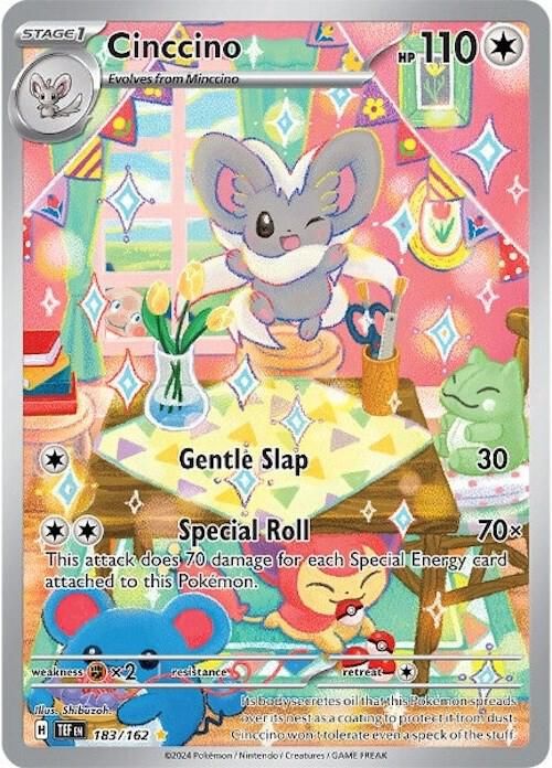 Cinccino 183 162 - SV05: Temporal Forces Real Time Price Data.