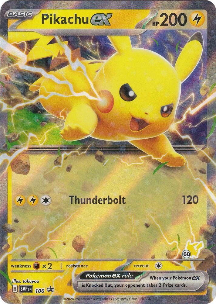 Pikachu ex Pikachu 60 - Battle Academy 2024 Real Time Price Data.