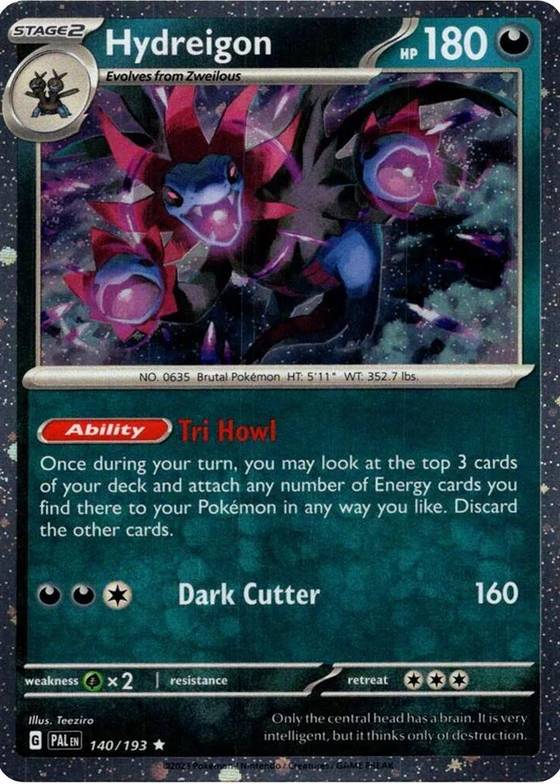 Hydreigon Cosmos Holo - Blister Exclusives Real Time Price Data. Hydreigon Cosmos Holo - Blister Exclusives Real Time Price Data.