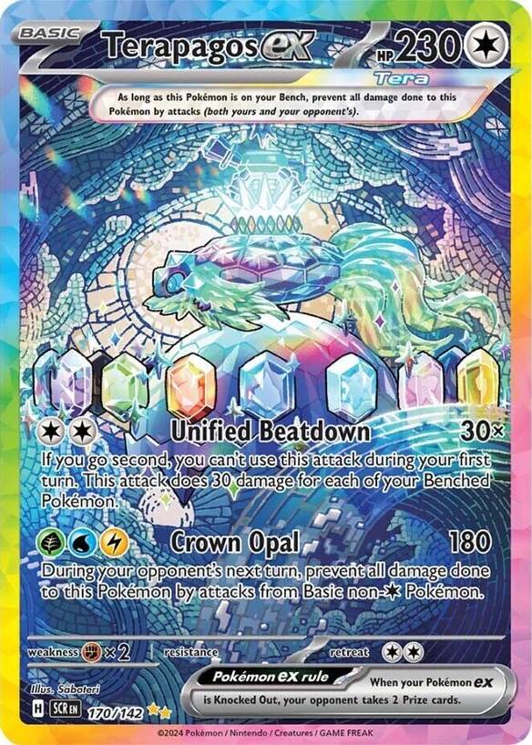 sv07 pokemon card list Stellar Crown (SV07) Booster Box UAE this booster pack offers a wide variety of new cards to enhance your collection and help you dominate the battlefield Cinderace ex 157/142 Ultra Rare