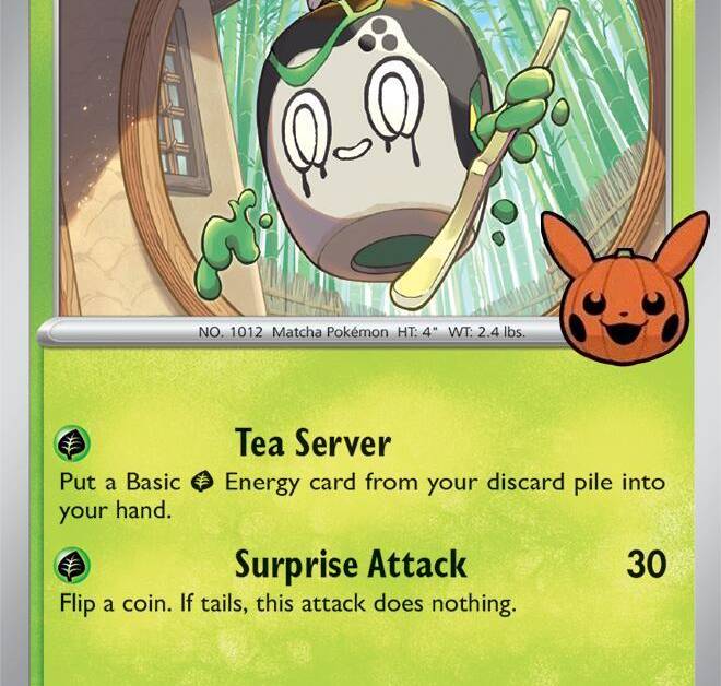 matcha pokemon card Sinistcha ex - 023/167 Ultra Rare Double Rare Matcha Pokmon Cards | PokBrewdex