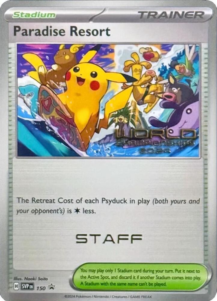 Paradise Resort 150 World Championships 2024 Staff - SV: Scarlet