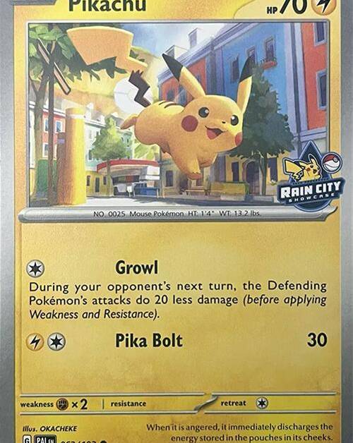Pikachu Rain City Showcase - Miscellaneous Cards & Products Real Time Price Data. Pikachu Rain City Showcase - Miscellaneous Cards & Products Real Time Price Data.