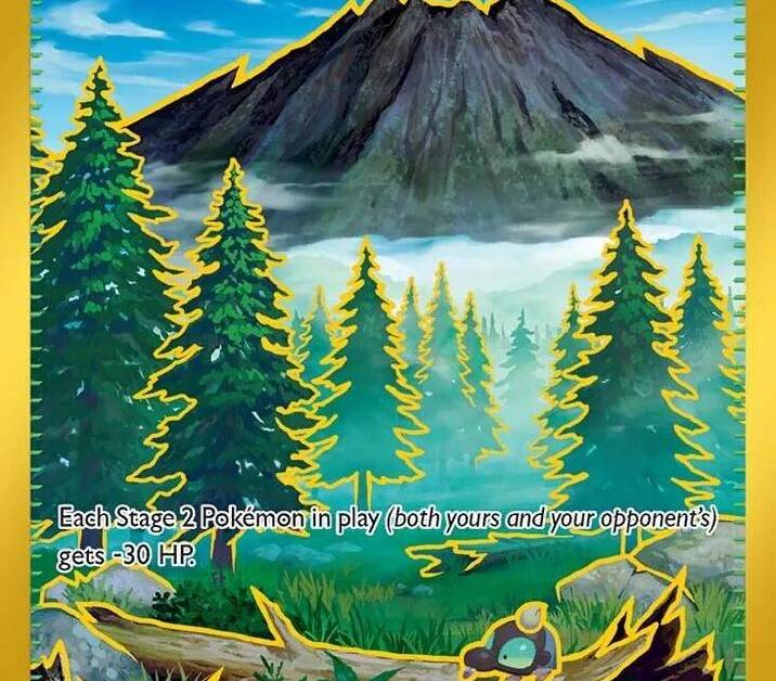 gravity mountain pokemon card (sv8 138/106) UR Kim's TCG Store Gravity Mountain 250 191 -