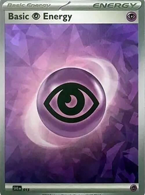 Basic Psychic Energy Cracked Ice Holo - SVE: Scarlet & Violet Energies Real  Time Price Data.