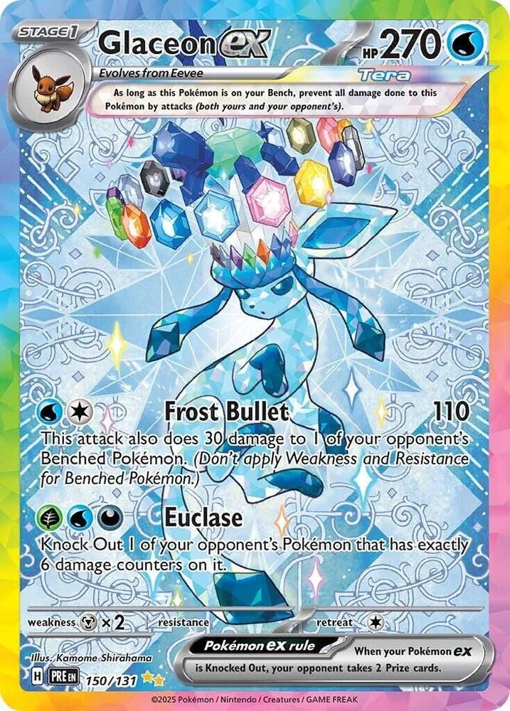 glaceon pokemon cards Glaceon VMAX - Gem Pack Vol.2 Pokemon Card - Simplified Chinese main image 0