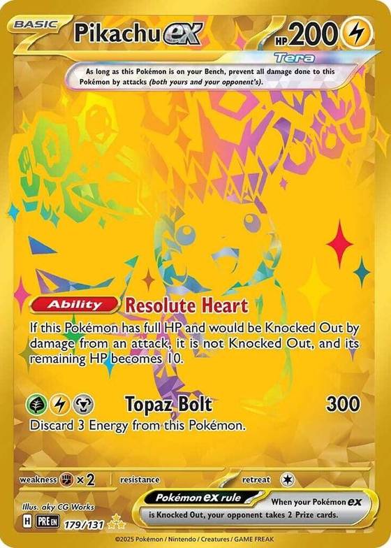 Pikachu ex 179 131 - SV: Prismatic Evolutions Real Time Price Data. Pikachu ex 179 131 - SV: Prismatic Evolutions Real Time Price Data.