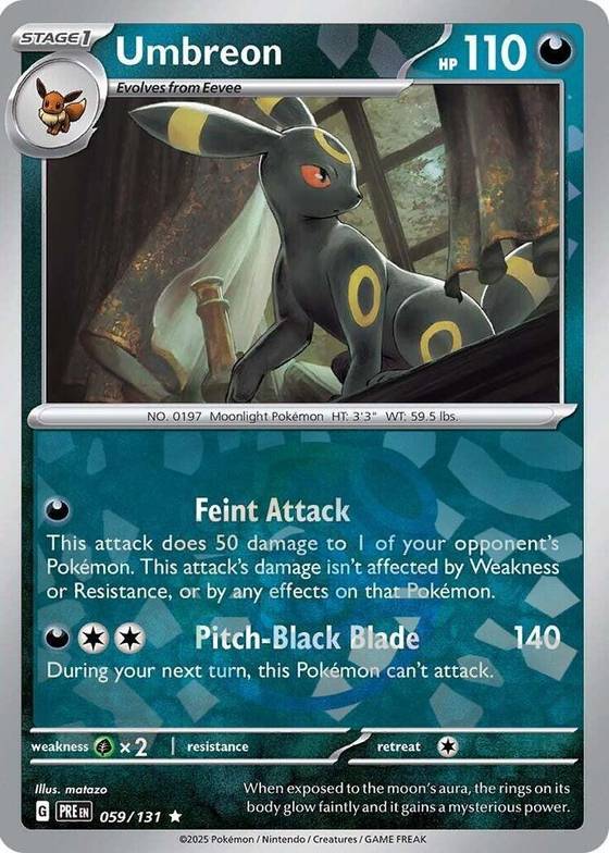 Umbreon Master Ball Pattern - SV: Prismatic Evolutions Real Time Price Data. Umbreon Master Ball Pattern - SV: Prismatic Evolutions Real Time Price Data.