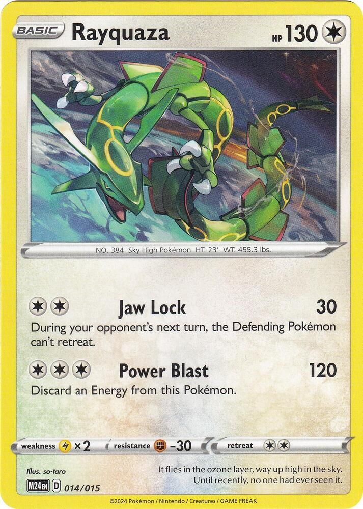 Rayquaza - McDonald's Promos 2024 Real Time Price Data.