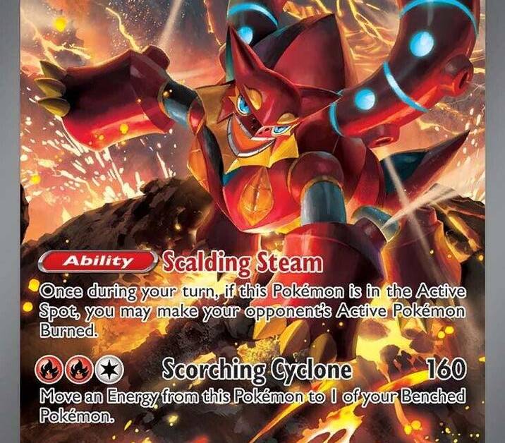 pokemon cards volcanion (019/068) this attack does 60 more damage Volcanion ex 182 159 -