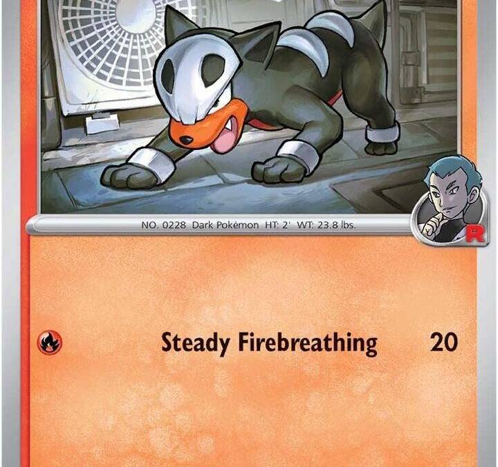 Team Rockets Houndour - SV10: Destined Rivals Real Time Price Data.