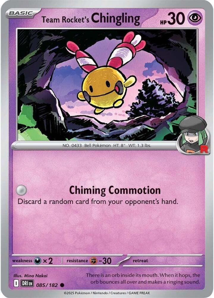 Team Rockets Chingling - SV10: Destined Rivals Real Time Price Data.