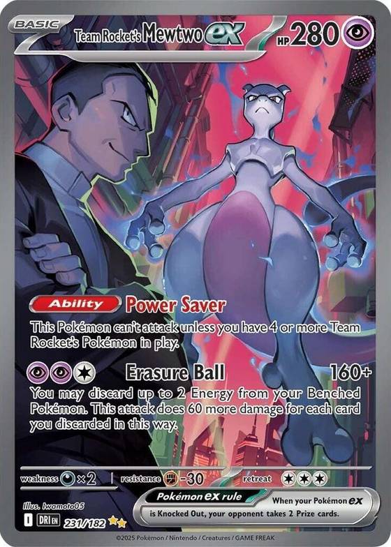 Team Rockets Mewtwo ex 231 182 - SV10: Destined Rivals Real Time Price Data. Team Rockets Mewtwo ex 231 182 - SV10: Destined Rivals Real Time Price Data.