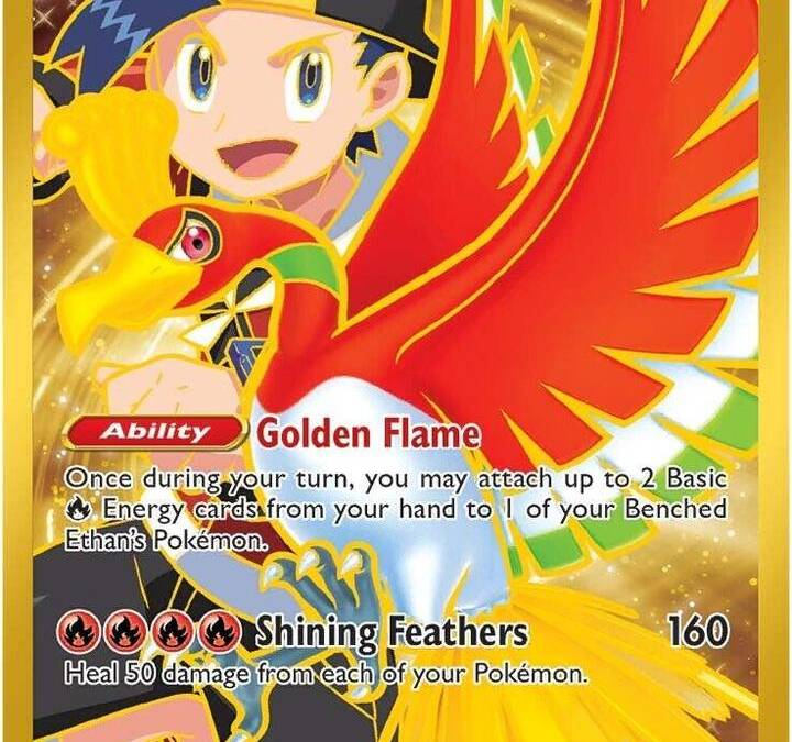 golden ho oh pokemon card Ho-oh V (140/195) – GoldenFishGames