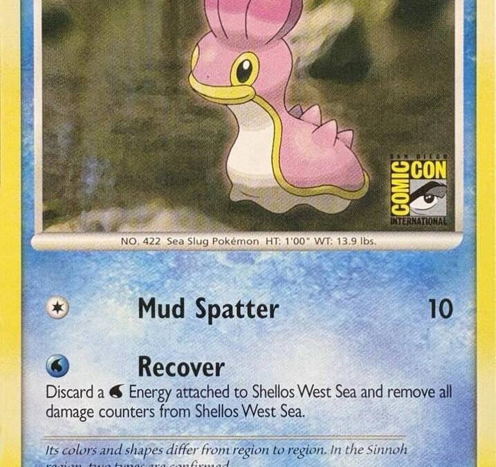 shellos pokemon card Shellos Rising Rivals NM, 80/111 Pokemon Card main image 0