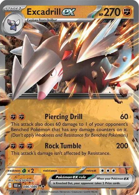 Excadrill ex - SV: Black Bolt Real Time Price Data. Excadrill ex - SV: Black Bolt Real Time Price Data.