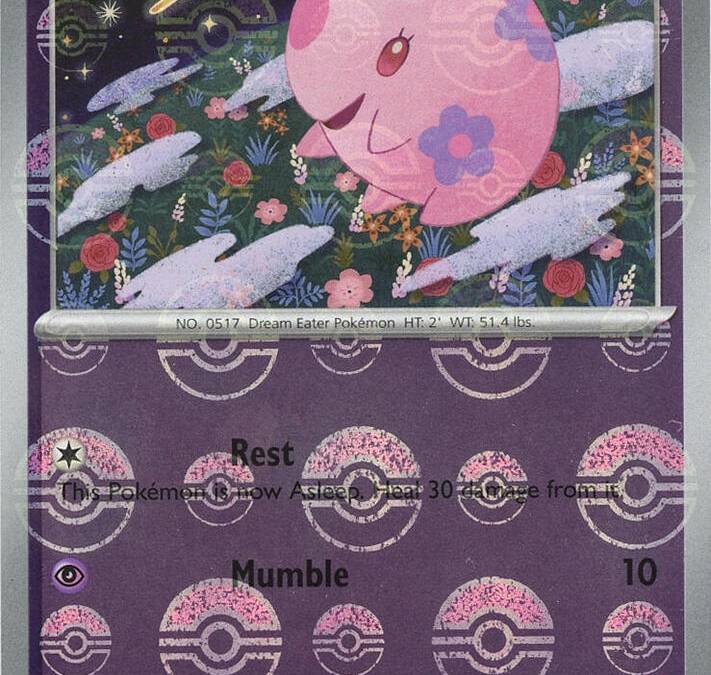 Munna Poke Ball Pattern - SV: Black Bolt Real Time Price Data.