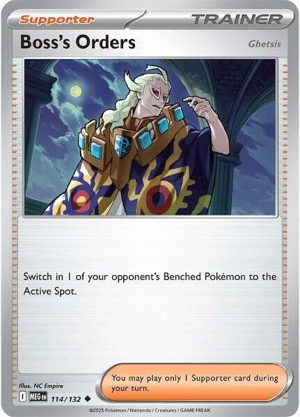 Bosss Orders Ghetsis - ME01: Mega Evolution Real Time Price Data.