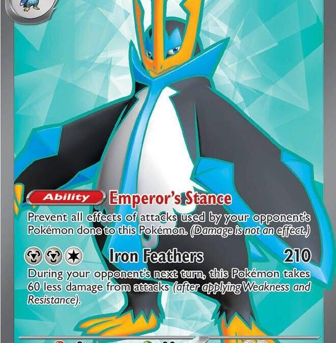 empoleon pokemon cards Empoleon LV.X (120/130) [Diamond & Pearl: Base Set] main image 1