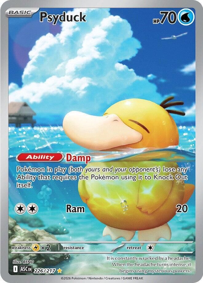 psyduck pokemon card shiny Misty's Psyduck 2025 Pokemon Japanese Sv9a #071 PSA 10 – Yamacardo main image 0