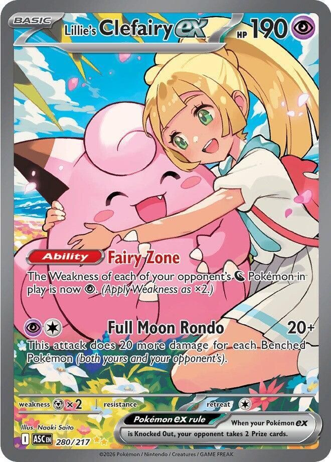 Lillies Clefairy ex 280 217 - ME: Ascended Heroes Real Time Price