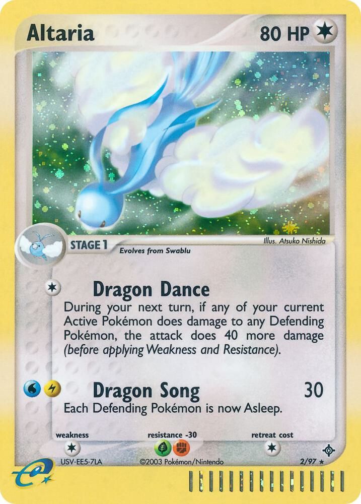 altaria pokemon card price M Altaria EX 69/124 Ultra Rare XY Fates Collide Pokemon Card Near Mint main image 0