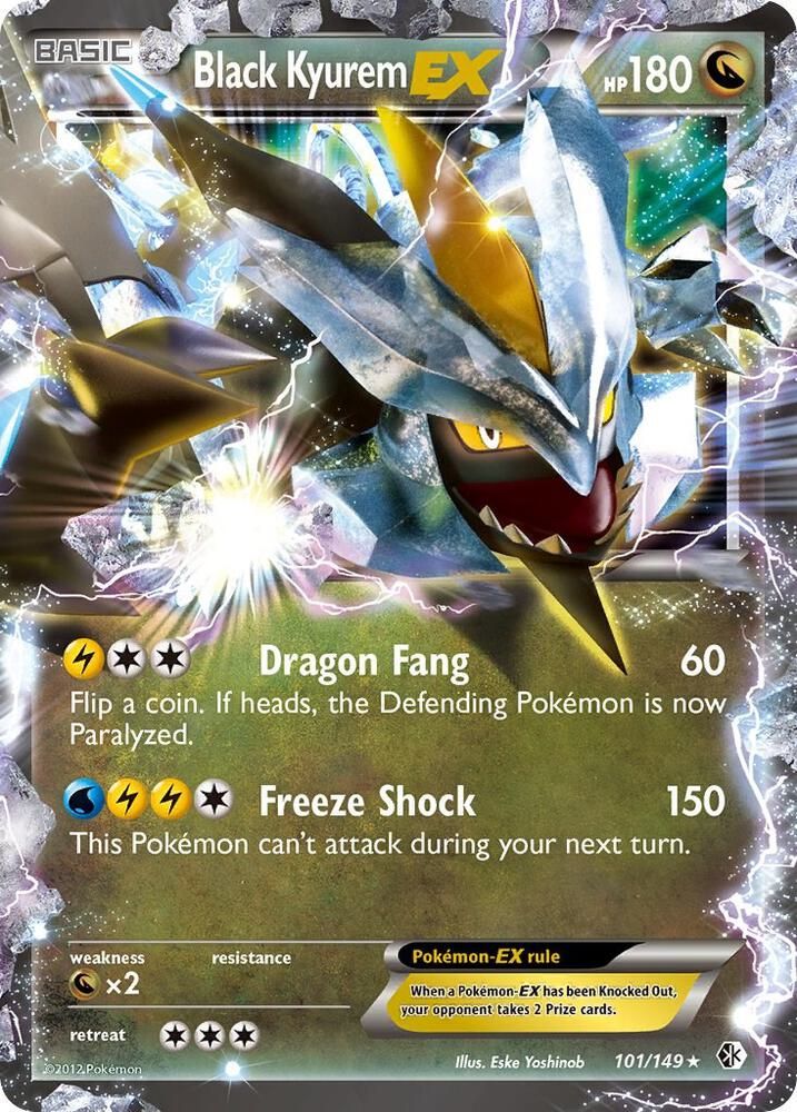 Black Kyurem EX - Boundaries Crossed Real Time Price Data.
