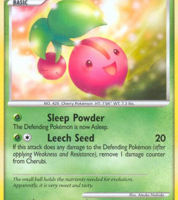 cherubi pokemon card value (Reverse Holo) - Arceus - Grass Grass Leafage (10) Weakness Fire 2 Resistance None None Retreat Cost 2009 Pokemon Platinum Arceus Cherubi