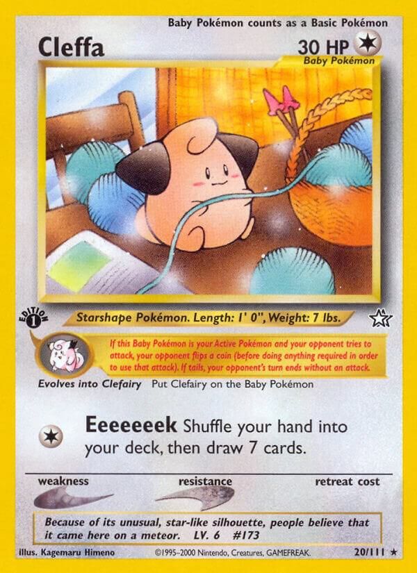 neo genesis pokemon cards value Pocket Monsters: Neo Genesis Typhlosion Rare Japanese Holo Card No. 15 main image 0