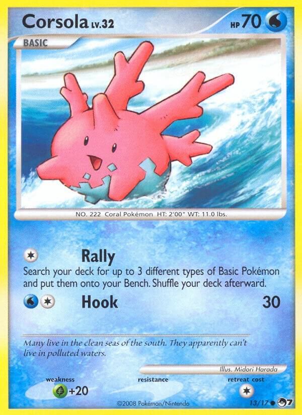 Corsola - POP Series 7 Real Time Price Data.
