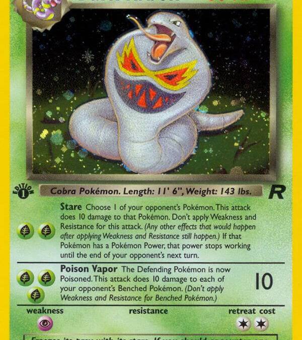 Dark Arbok 2 - Team Rocket Real Time Price Data.