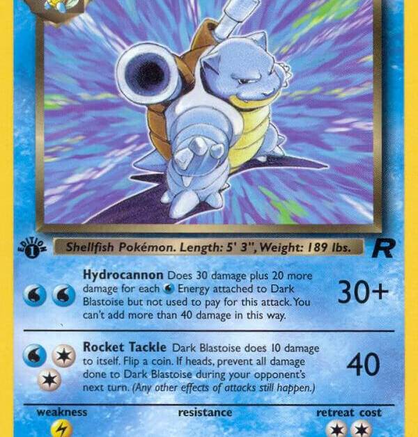 Dark Blastoise 20 - Team Rocket Real Time Price Data. Dark Blastoise 20 - Team Rocket Real Time Price Data.