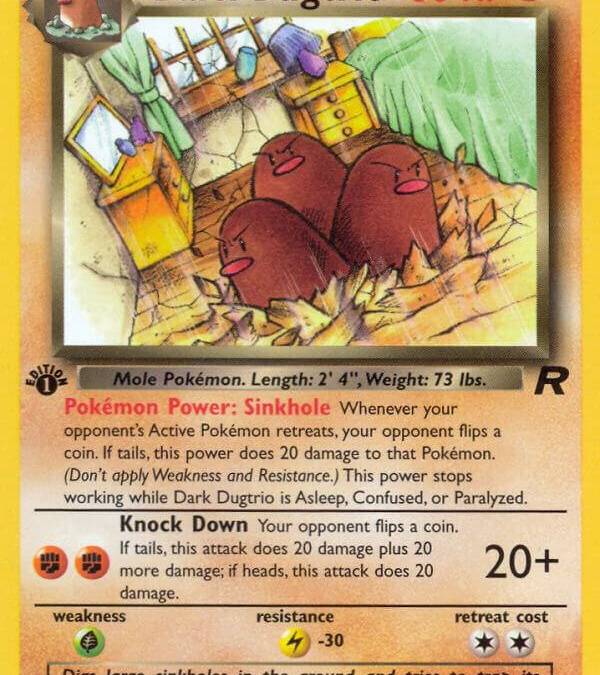 Dark Dugtrio 23 - Team Rocket Real Time Price Data.