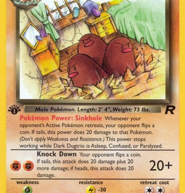 Dark Dugtrio 23 - Team Rocket Real Time Price Data. Dark Dugtrio 23 - Team Rocket Real Time Price Data.