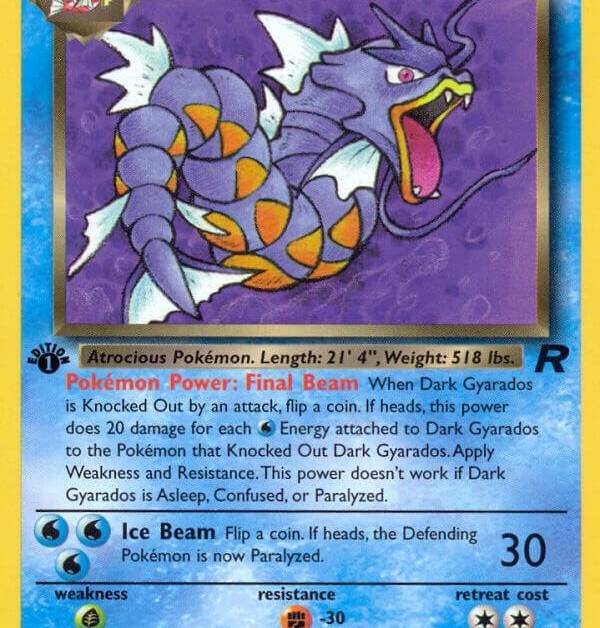 pokemon card dark gyarados price Dark Gyarados (8) - Team Rocket