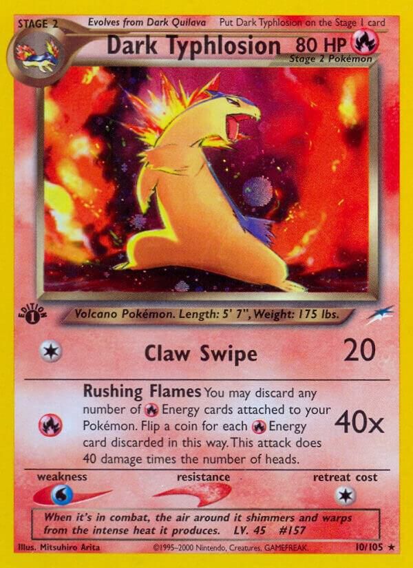 Dark Typhlosion - Neo Destiny Real Time Price Data.