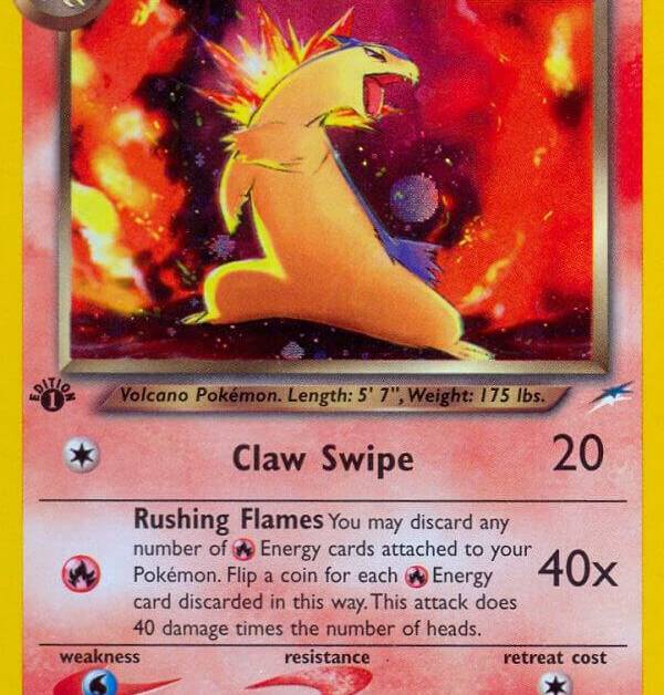 Dark Typhlosion - Neo Destiny Real Time Price Data. Dark Typhlosion - Neo Destiny Real Time Price Data.