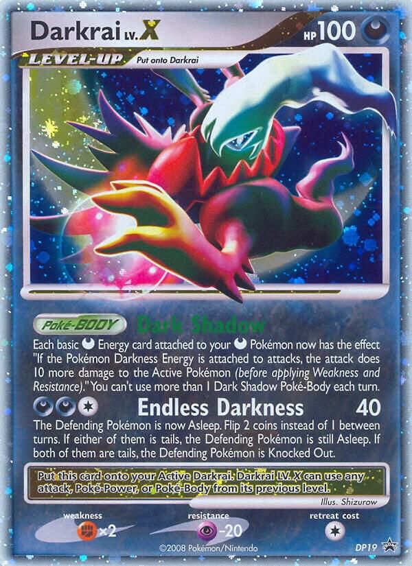 ダークライLV.X Darkrai LVX DP19 - Diamond and Pearl Promos Real Time Price Data.