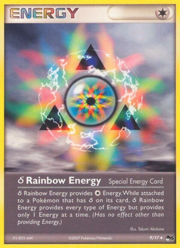 rainbow energy card pokemon Pokemon - Sun & Moon - Base Set - Rainbow Energy main image 1
