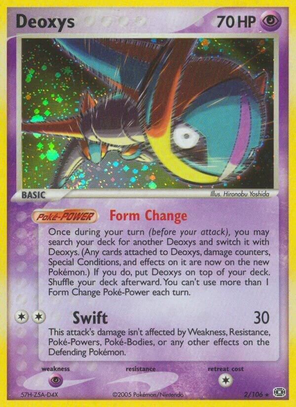 Deoxys Speed Forme - Emerald Real Time Price Data.