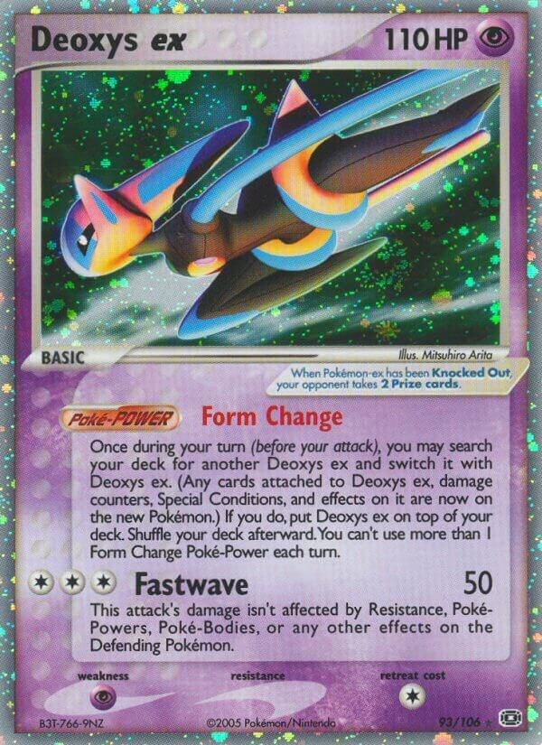 Deoxys ex Speed Forme - Emerald Real Time Price Data.