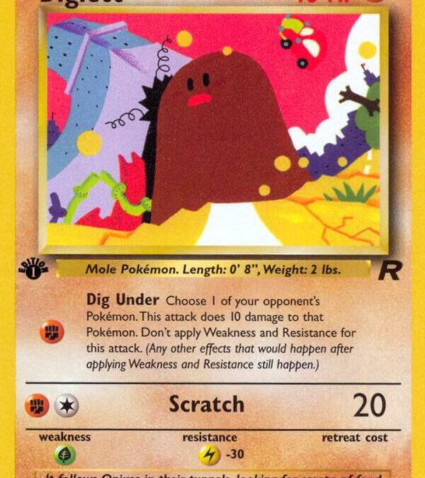 Diglett - Team Rocket Real Time Price Data.
