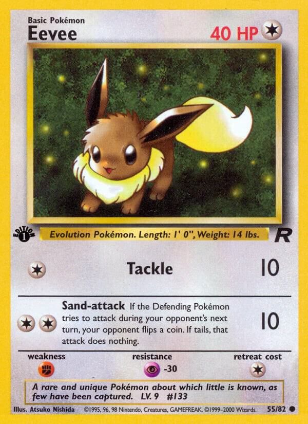 Eevee - Team Rocket Real Time Price Data.